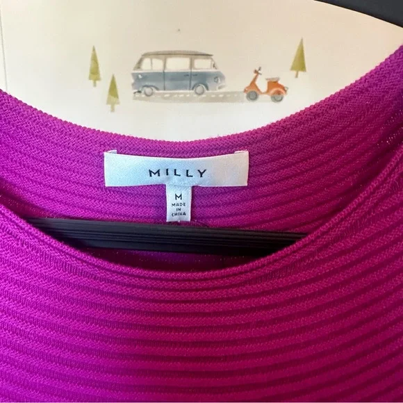 Milly Purple/Fuschia A-Line Dress - Read Description - Picture 5 of 10